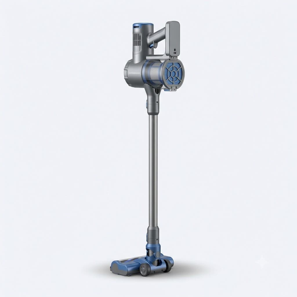 FasterHomeGear Cordless Stick Vacuum with HEPA Filtration