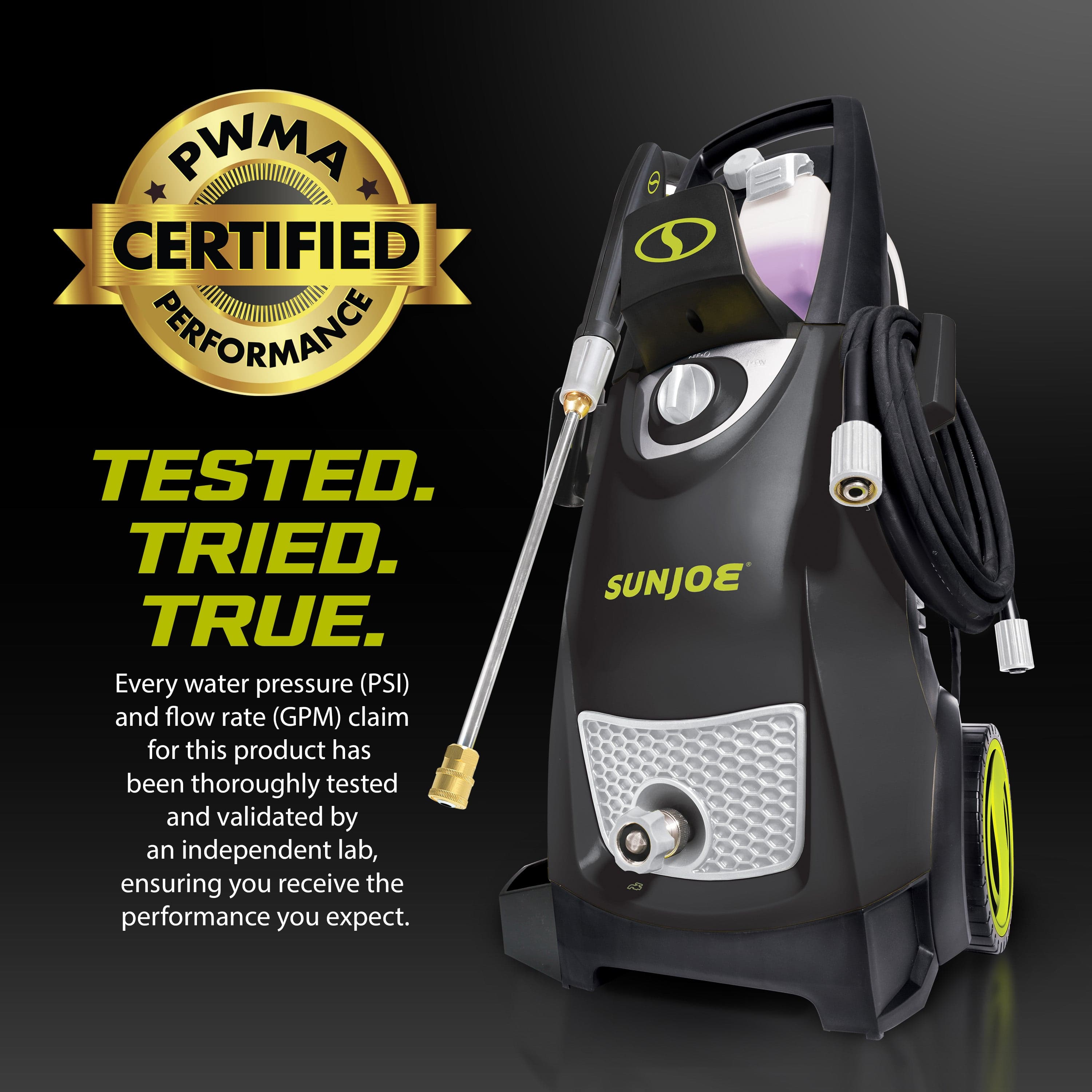 Sun Joe SPX3000 2030 PSI Electric Pressure Washer