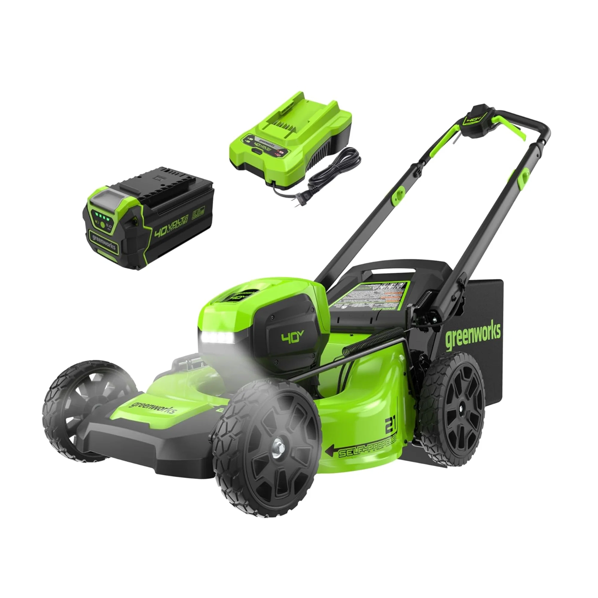 Greenworks 40V 21-Inch Cordless Brushless Lawn Mower