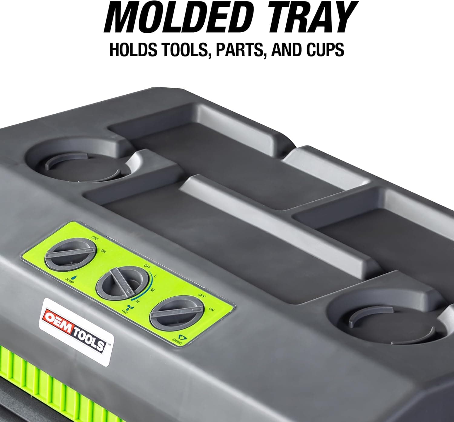 OEMTOOLS Portable Swamp Cooler, 5300 CFM, Cools 1600 sq ft