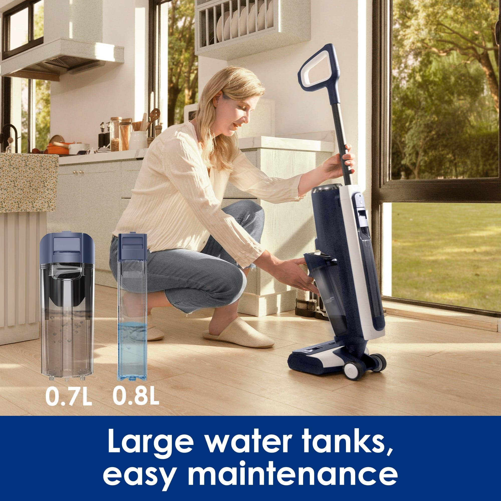 Tineco Floor ONE S5 Smart Cordless Wet Dry Vacuum and Mop