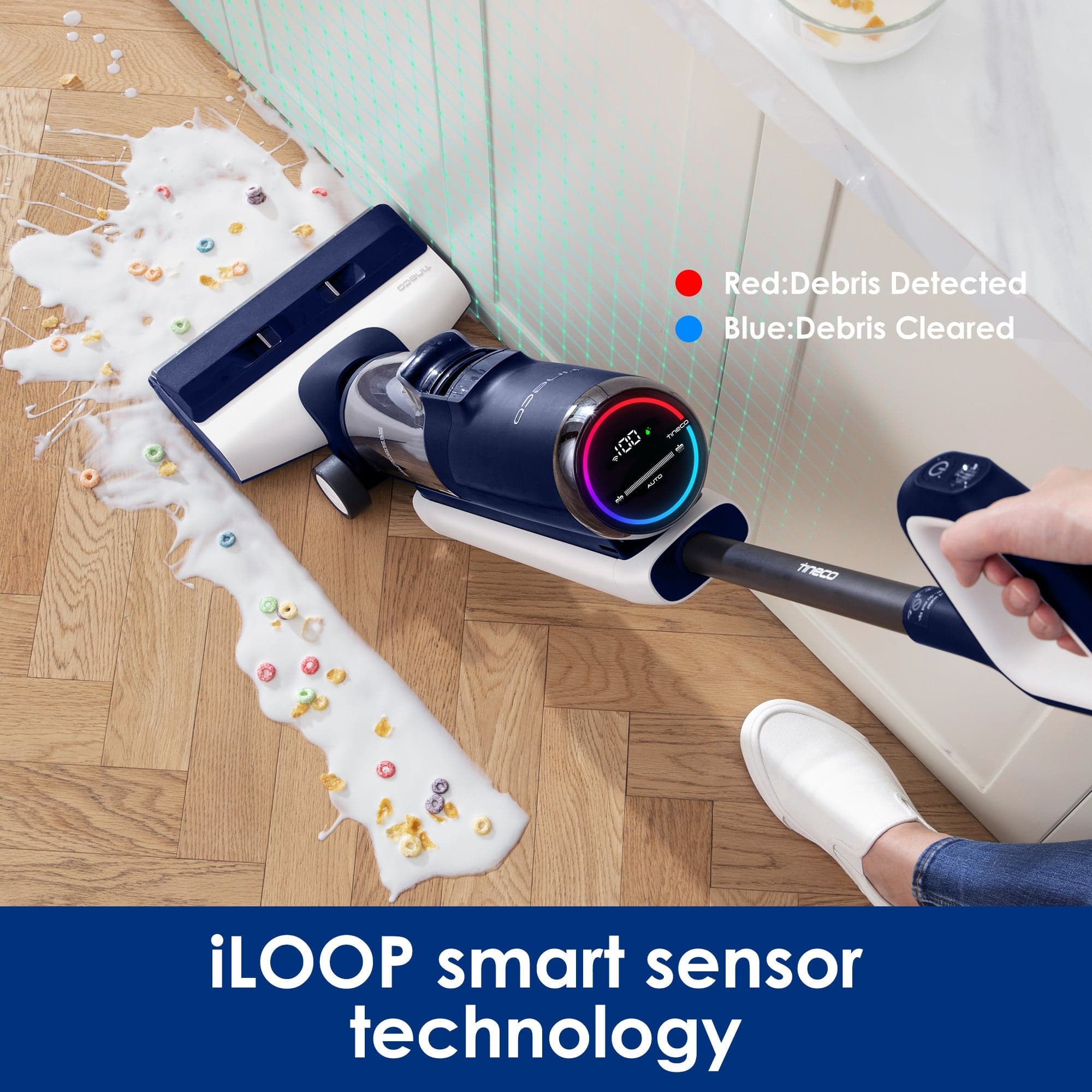 Tineco Floor ONE S5 Smart Cordless Wet Dry Vacuum and Mop