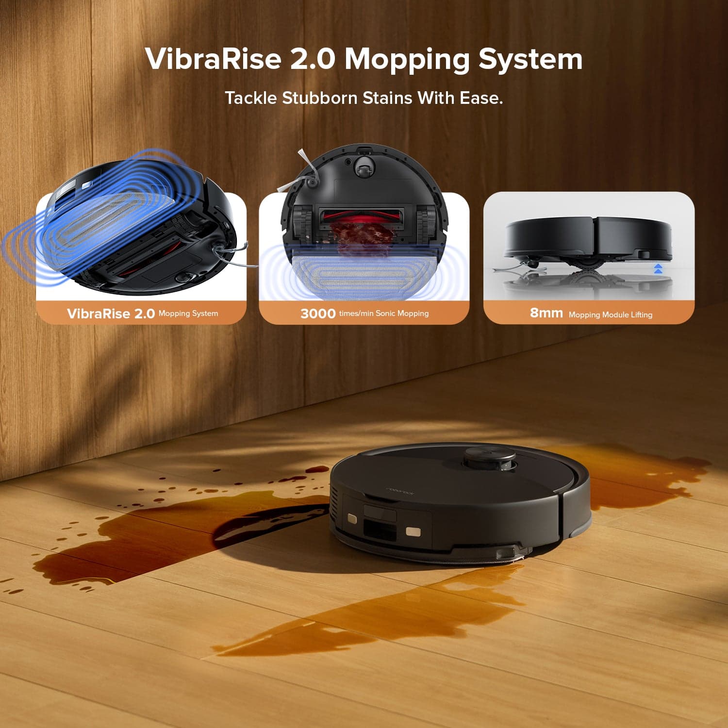 Roborock Q10 S5+ Robot Vacuum and Mop with 70-Day Self-Empty Dock